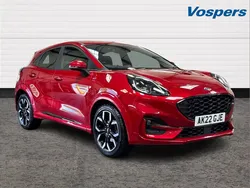 Red Used 2022 Ford Puma ST-Line X SUV | £16,200 (Fair price)