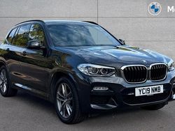 Sophisto grey xirallic Used 2019 BMW X3 M Sport SUV | £26,361 (Fair price)