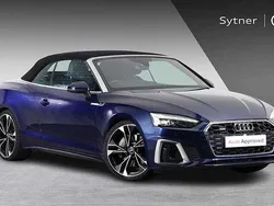 Blue Used 2021 Audi A5 Cabriolet Comfort Cabriolet | £36,500