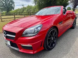 Red Used 2014 Mercedes SLK55 AMG AMG Cabriolet | £26,995
