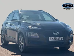 Black Used 2020 Hyundai Kona SUV | £11,395 (Fair price)