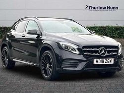 Black Used 2019 Mercedes GLA200 AMG line SUV | £16,550 (Fair price)