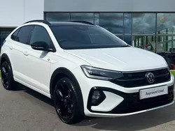 Pure white / black Used 2025 VW Taigo Black Edition SUV | £24,445 (Expensive)