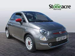 Grey Used 2022 Fiat 500 Red Hatchback | £9,995 (Fair price)