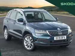 Blue Used 2019 Skoda Karoq SE L SUV | £12,495 (Fair price)