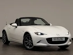 White Used 2019 Mazda MX5 Inclusive Cabriolet | £17,998 (Fair price)