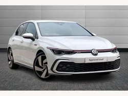 White Used 2021 VW Golf VIII GTI Hatchback | £25,295 (Fair price)