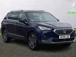 Blue Used 2019 Seat Tarraco XCELLENCE SUV | £18,099 (Fair price)