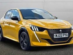 Yellow Used 2022 Peugeot 208 Premium Hatchback | £15,995 (Fair price)