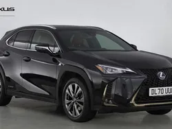 Black Used 2021 Lexus UX Sport Line SUV | £21,990 (Fair price)