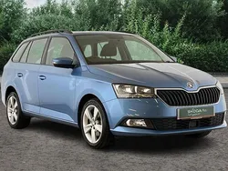 Denim blue Used 2018 Skoda Fabia SE Estate | £9,490 (Fair price)