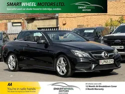 Black Used 2016 Mercedes E220 AMG line Cabriolet | £9,540 (Super price)