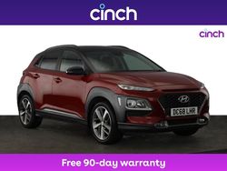 Red Used 2019 Hyundai Kona Premium SUV | £10,999 (Fair price)