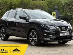Black Used 2018 Nissan Qashqai N-Connecta SUV | £6,490 (A bit pricey)
