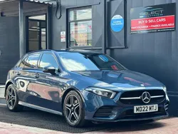 Blue Used 2022 Mercedes A180 Executive Hatchback | £19,140 (Fair price)