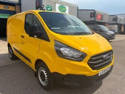 Yellow Used 2021 Ford Transit Custom S Van | £11,000 (Good price)