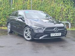 Black Used 2024 Mercedes CLA200 Executive Estate | £29,498 (A bit pricey)