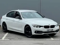 White Used 2017 BMW 318 Sport Line Sedan | £11,495 (Fair price)