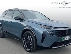 Blue New 2024 Peugeot e-5008 GTi SUV | £38,396