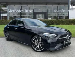 Black Used 2024 Mercedes C200 AMG Line Premium Plus Sedan | £37,485