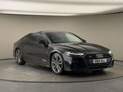 Vesuvius gray metallic/vesuvius gray metallic Used 2021 Audi A7 Sportback Black Edition Hatchback | £32,650 (Expensive)