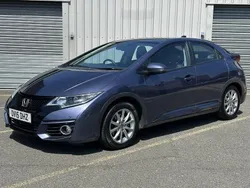Blue Used 2015 Honda Civic SE Plus Hatchback | £7,500 (Fair price)