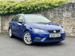 Blue Used 2018 Seat Leon ST SE Dynamic Estate | £8,250 (Fair price)