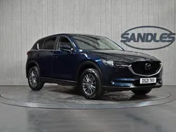 Blue Used 2021 Mazda CX-5 SUV | £16,499 (Good price)