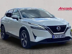 White Used 2022 Nissan Qashqai N-Connecta SUV | £19,975 (Fair price)