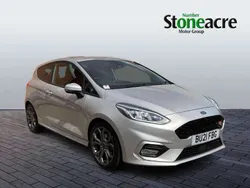 Silver Used 2021 Ford Fiesta ST-Line Hatchback | £12,890 (Fair price)