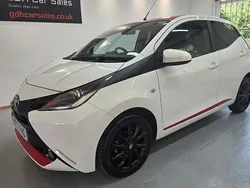 White Used 2017 Toyota Aygo x-press Hatchback | £7,995 (Fair price)