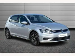Silver Used 2019 VW Golf VII SE Hatchback | £15,390 (Fair price)