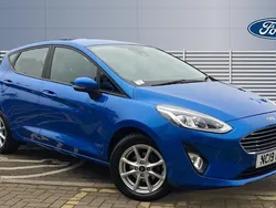 Blue Used 2019 Ford Fiesta Zetec Hatchback | £9,500 (Good price)