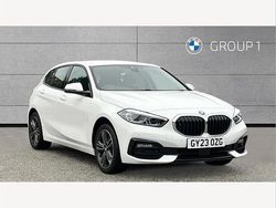 Alpine white Used 2023 BMW 118 Sport Line Hatchback | £19,995 (Good price)