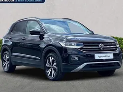 Black Used 2024 VW T-Cross Black Edition SUV | £19,598 (Fair price)