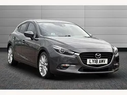 Grey Used 2018 Mazda 3 Inclusive Hatchback | £10,990 (Fair price)