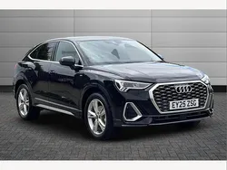 Black Used 2025 Audi Q3 S-Line SUV | £33,200 (Fair price)