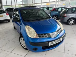 Blue Used 2007 Nissan Note S MPV | £995 (Good price)