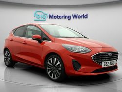 Red Used 2022 Ford Fiesta Titanium X Hatchback | £11,900 (Fair price)