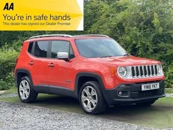 Orange Used 2016 Jeep Renegade Limited SUV | £8,990 (Fair price)