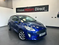 Blue Used 2018 Ford Fiesta Zetec Hatchback | £4,695 (Fair price)