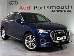 Blue Used 2022 Audi Q3 S-Line SUV | £29,390 (Fair price)