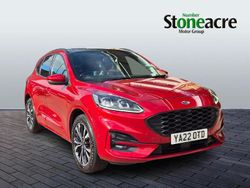 Red Used 2022 Ford Kuga ST-Line X SUV | £16,995 (Fair price)