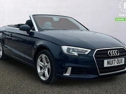 Blue Used 2017 Audi A3 Cabriolet Sport Cabriolet | £15,799 (Fair price)