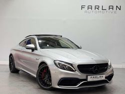 Silver Used 2016 Mercedes C63 AMG Premium Coupe | £29,950