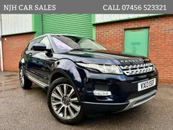 Blue Used 2013 Land Rover Range Rover evoque | £7,495 (Fair price)