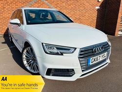 White Used 2017 Audi A4 S-Line Estate | £12,989