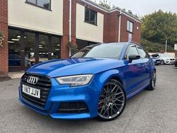 Blue Used 2017 Audi A3 Black Edition Hatchback | £16,988 (Good price)