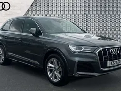 Grey Used 2022 Audi Q7 S-Line SUV | £40,579 (Good price)