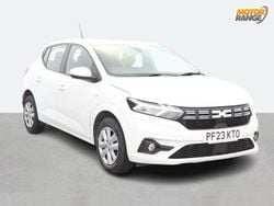 White Used 2023 Dacia Sandero Expression Hatchback | £11,495 (Fair price)